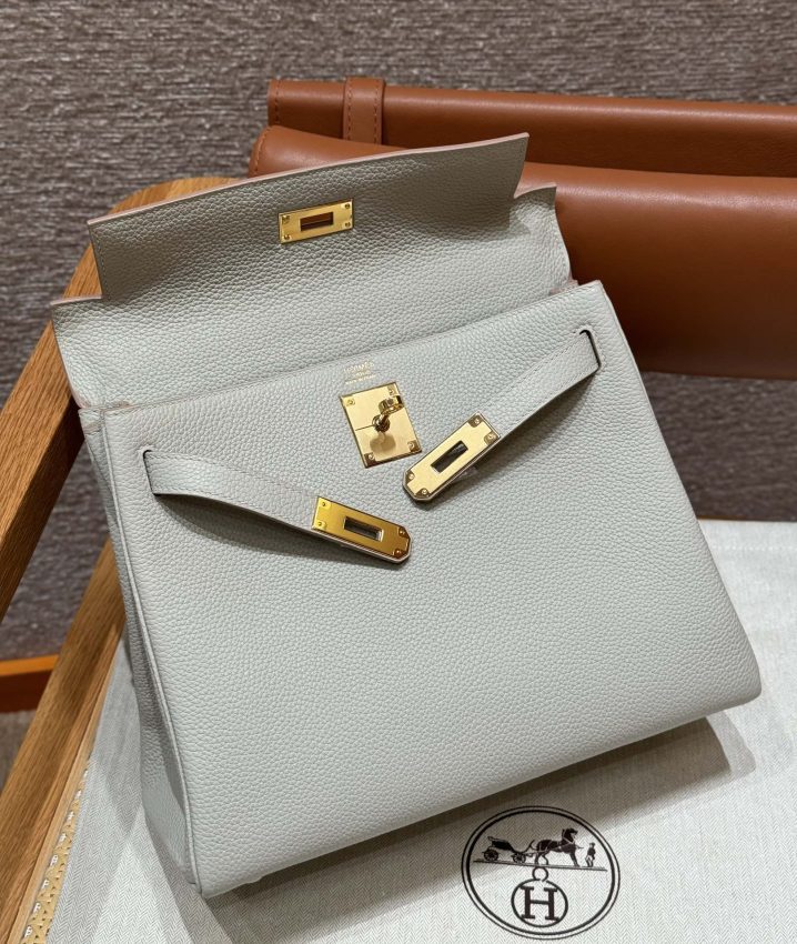Replica Hermes Kelly Beton Epsom - realistic designer-inspired fake bag