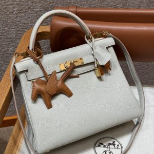 Replica Hermes Kelly Beton Epsom - authentic-look luxury purse replica