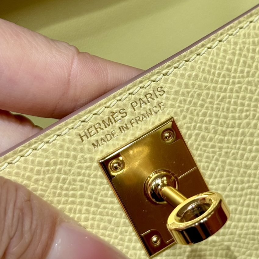 Replica Hermes Kelly Jaune Poussin - high-quality designer bag clone