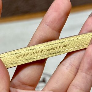 Replica Hermes Kelly Jaune Poussin - authentic-look luxury purse replica