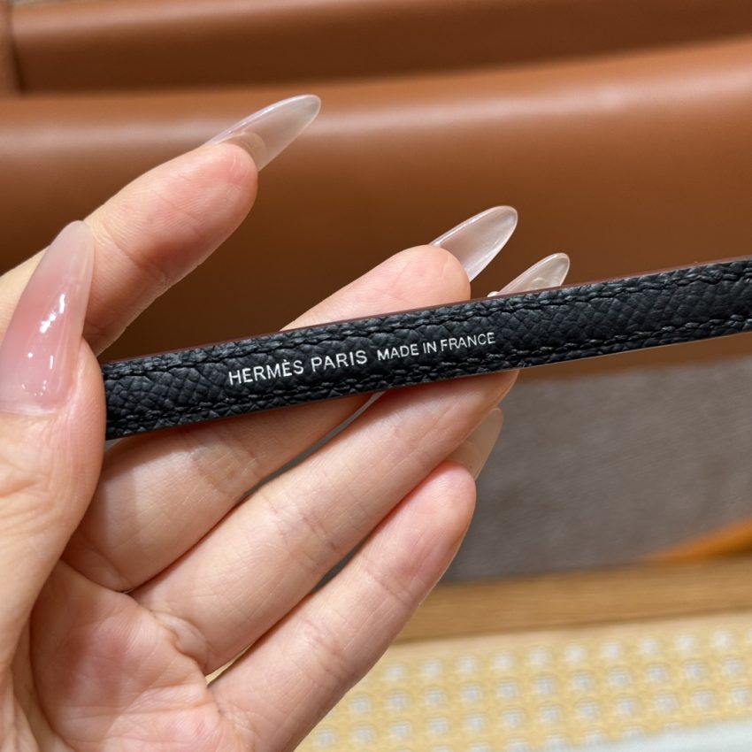 Replica Hermes Kelly Noir Blue Epsom - top-tier luxury replica shoulder bag