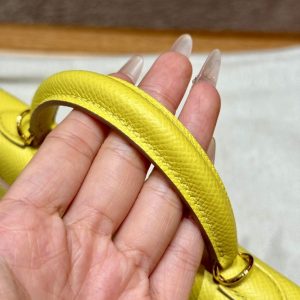 Replica Hermes Kelly Lime - top-tier luxury replica shoulder bag