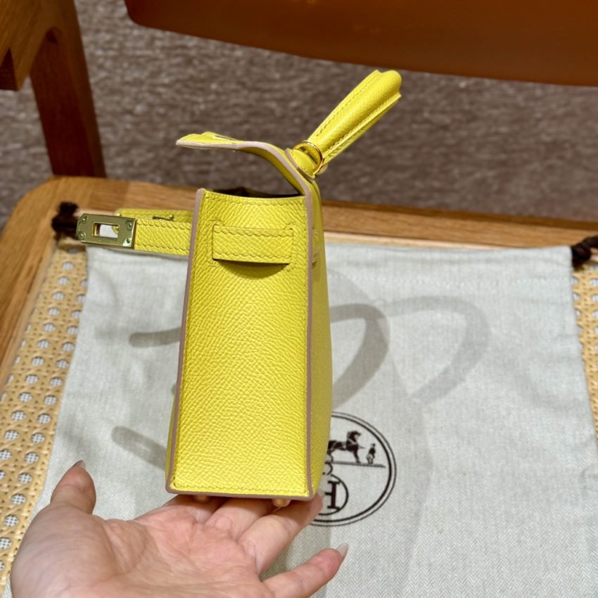 Replica Hermes Kelly Lime - elite superclone designer purse