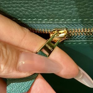 Replica Hermes Kelly Malachite Togo - best quality luxury bag dupe