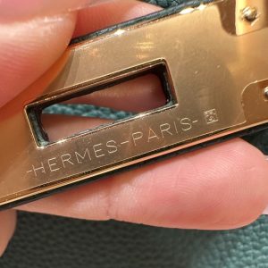 Replica Hermes Kelly Malachite Togo - 1:1 designer replica handbag