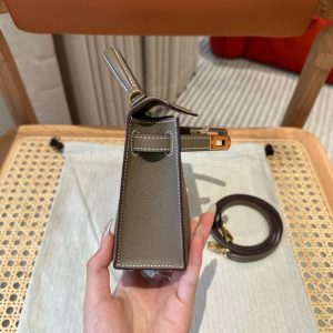 Replica Hermes Kelly Etoupe - authentic-look luxury purse replica