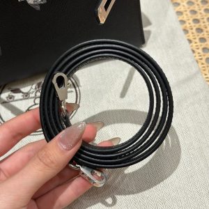 Replica Hermes Kelly Black Epsom Silver - authentic-look luxury purse replica