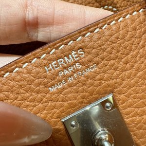 Replica Hermes Birkin Brown Gold Togo - best-selling designer handbag dupe