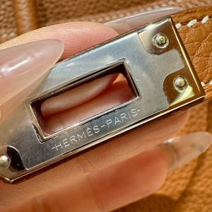 Replica Hermes Birkin Brown Gold Togo - 1:1 designer replica handbag