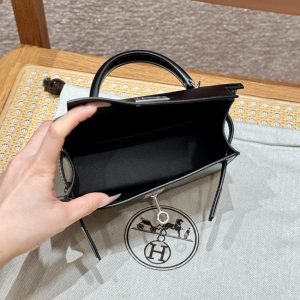 Replica Hermes Kelly Black Box - 1:1 designer replica handbag