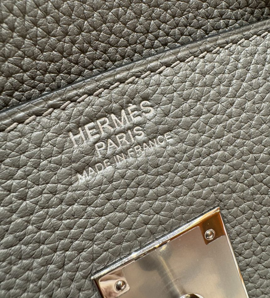 Replica Hermes Birkin Epsom Gris Mryer Togo - 1:1 designer replica handbag
