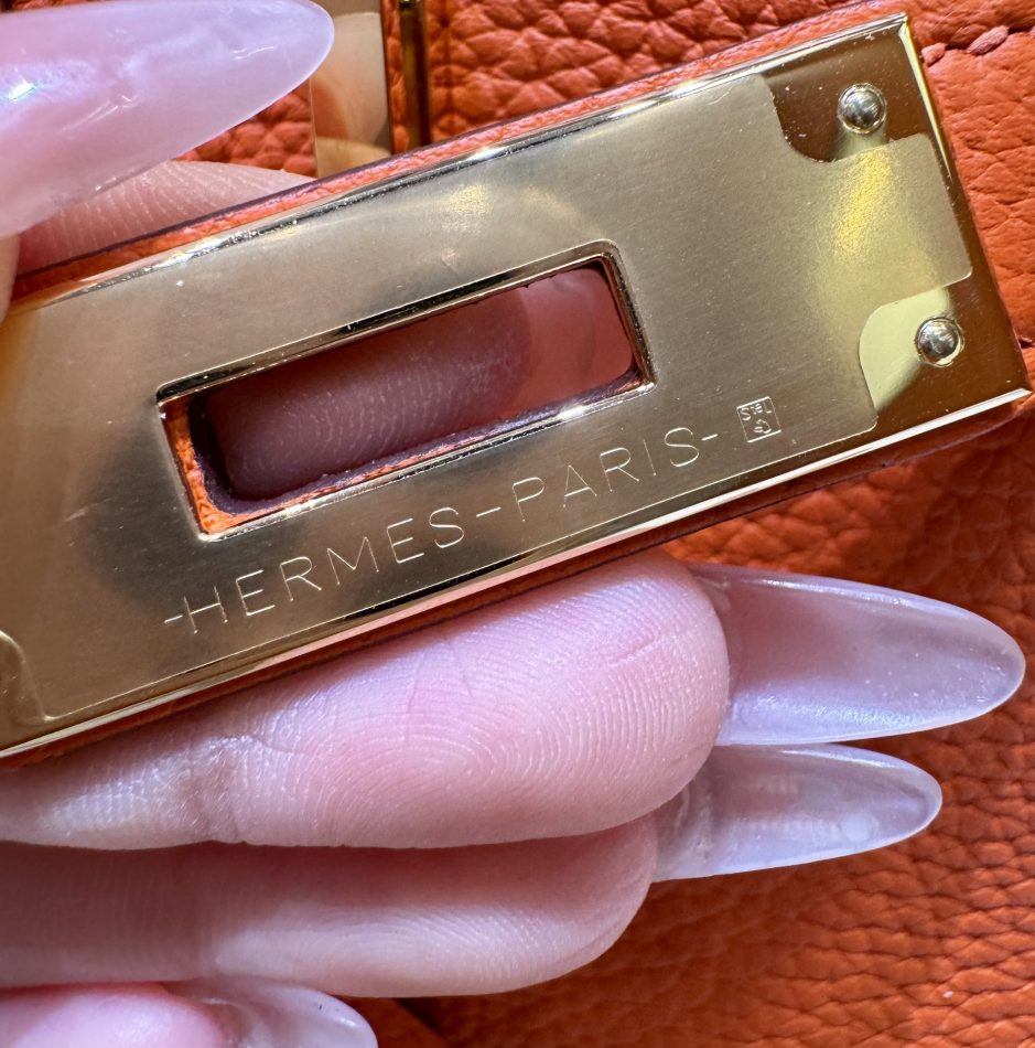 Replica Hermes Birkin Orange Togo Gold - ultra-realistic fake designer tote