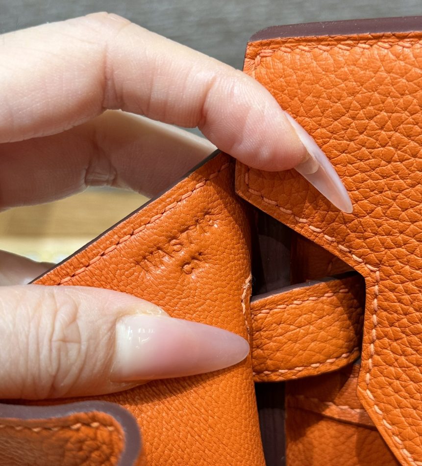 Replica Hermes Birkin Orange Togo Gold - high-quality designer bag clone