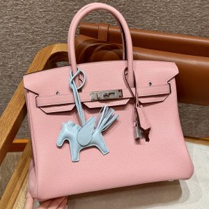 Replica Hermes Birkin Rose Sakura Togo - premium 1:1 fake handbag model
