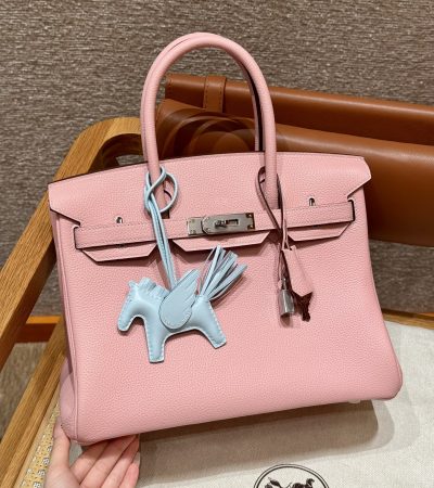 Replica Hermes Birkin Rose Sakura Togo - premium 1:1 fake handbag model