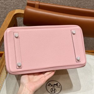 Replica Hermes Birkin Rose Sakura Togo - near-authentic luxury replica handbag