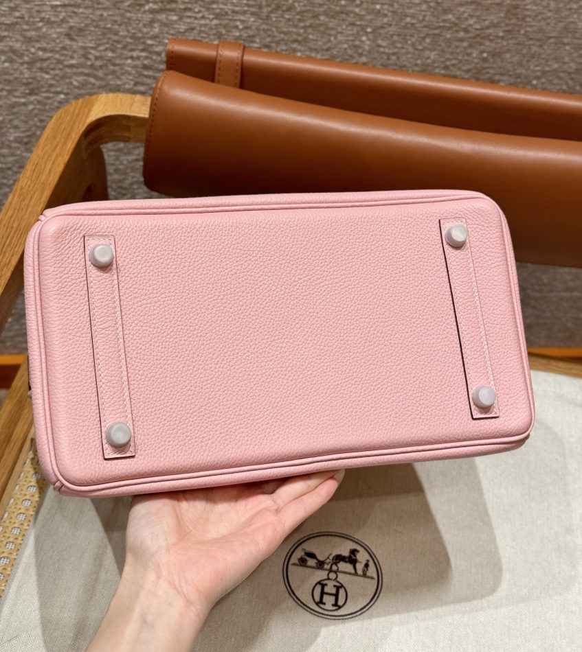 Replica Hermes Birkin Rose Sakura Togo - near-authentic luxury replica handbag