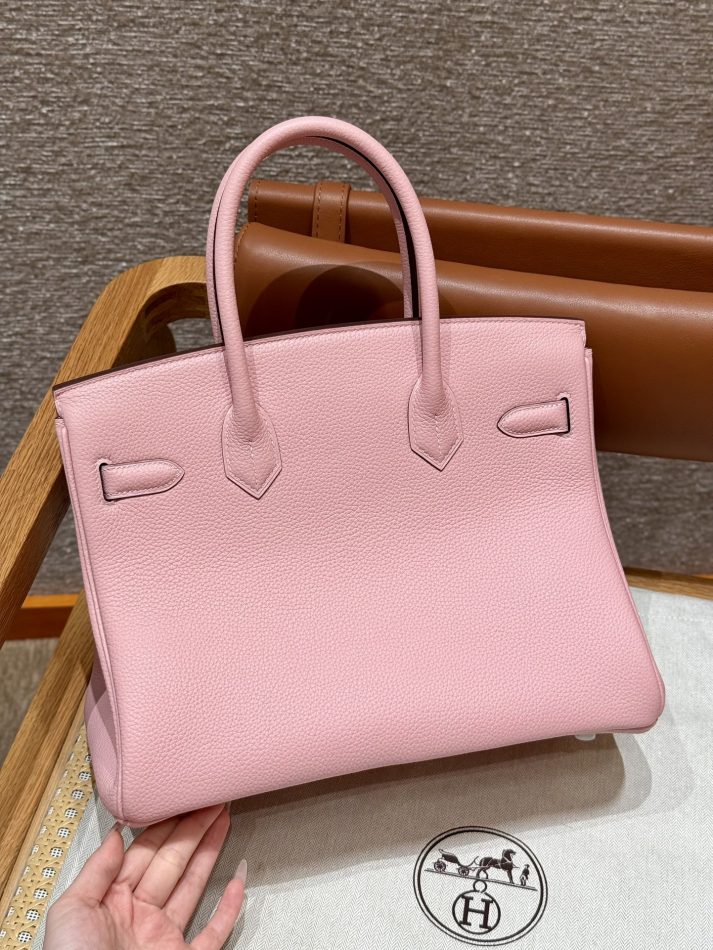 Replica Hermes Birkin Rose Sakura Togo - elite superclone designer purse