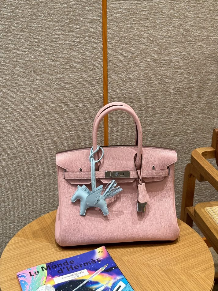 Replica Hermes Birkin Rose Sakura Togo - top-tier luxury replica shoulder bag