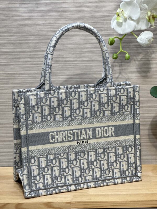 Replica Dior Tote Book CD Grey - high-quality designer bag clone