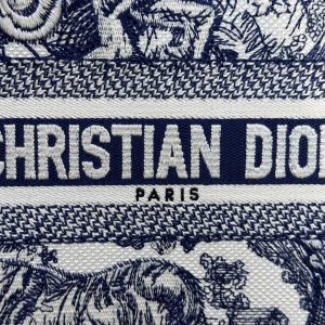 Replica Dior Tote Book Blue Tiger - top-tier luxury replica shoulder bag