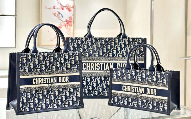 Replica Dior Tote Book CD Canvas&Leather - 1:1 designer replica handbag