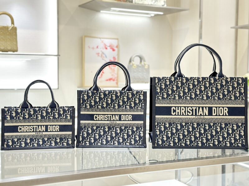 Replica Dior Tote Book CD Canvas&Leather - best quality luxury bag dupe