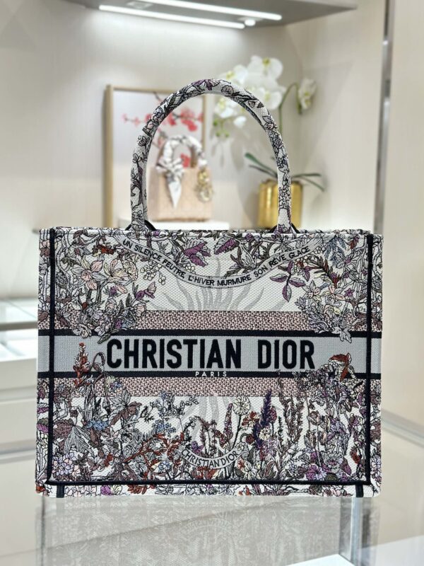 Replica Dior Tote Book Sun flower winter - best-selling designer handbag dupe