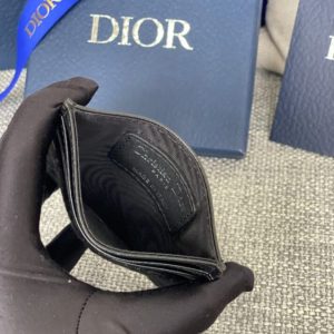 Replica Dior Card Holder Black Man - premium-grade designer purse dupe