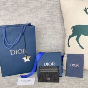 Replica Dior Card Holder Black Man - best-selling designer handbag dupe