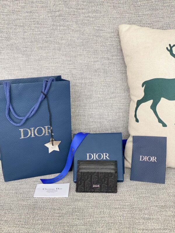 Replica Dior Card Holder Black Man - best-selling designer handbag dupe