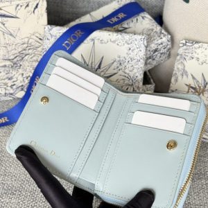 Replica Dior Caro Patent Wallet - premium 1:1 fake handbag model