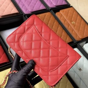 Replica Chanel Woc Chain Wallet - premium-grade designer purse dupe