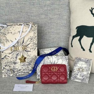 Replica Dior Caro Wallet - best quality luxury bag dupe