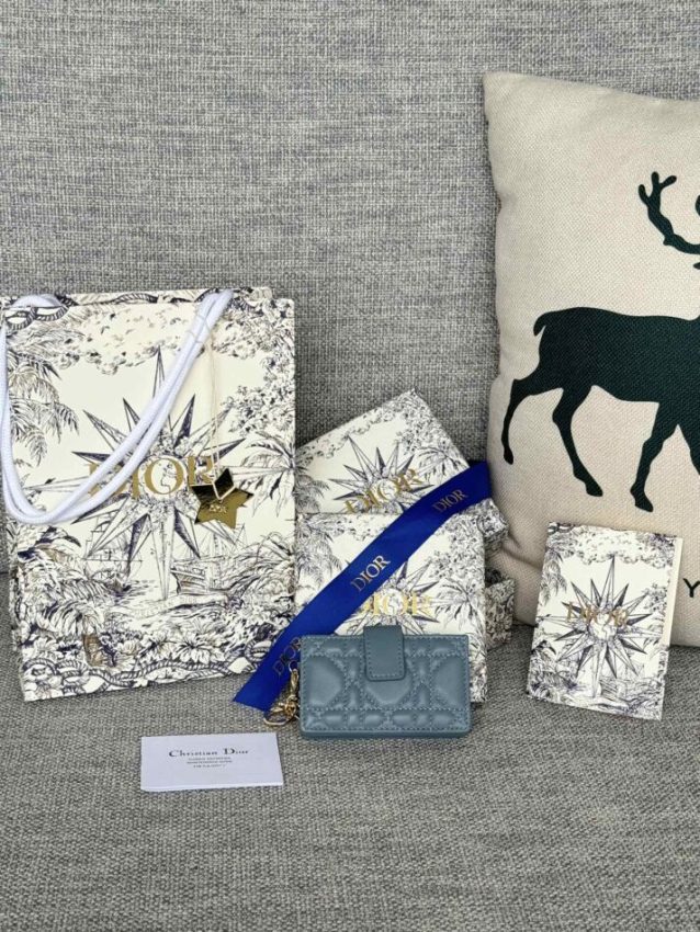 Replica Dior Jasmine Card Holder - high-end fake designer purse