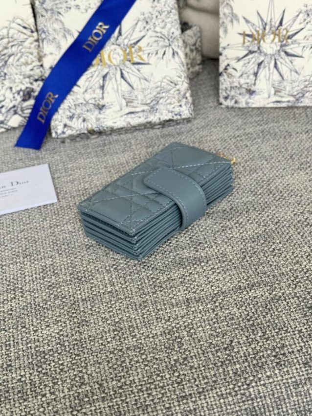 Replica Dior Jasmine Card Holder - best quality luxury bag dupe