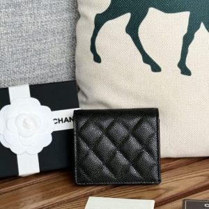Replica Chanel Compact Bifold Wallet - realistic designer-inspired fake bag