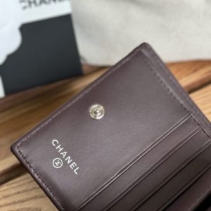 Replica Chanel Compact Bifold Wallet - top-rated replica designer bag