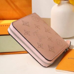 Replica Louis Vuitton Zipper Coin Purse Pink - best-selling designer handbag dupe