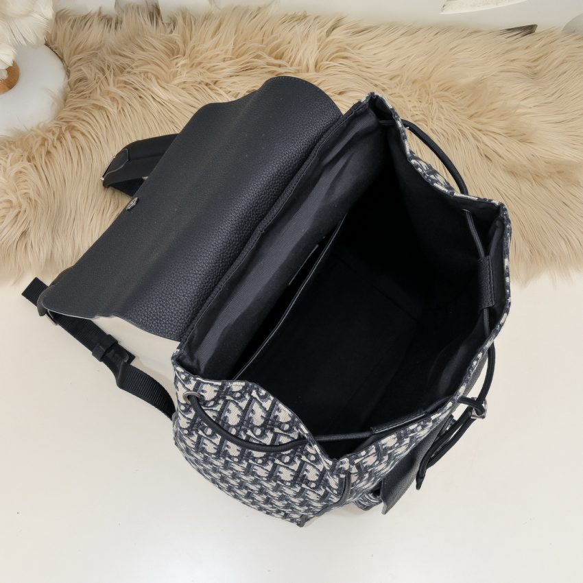 Replica Dior Saddle Backpack with Flap Classic - authentic-look luxury purse replica