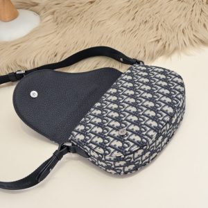 Replica Dior Saddle Messenger White Classic - top-tier luxury replica shoulder bag