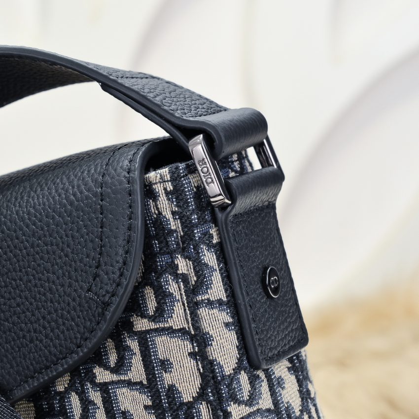 Replica Dior Saddle Messenger Bag Oblique - high-quality designer bag clone
