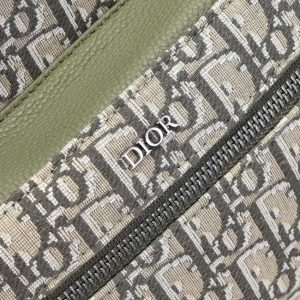 Replica Dior Rider Backpack Khaki Dior Oblique Jacquard - ultra-realistic fake designer tote