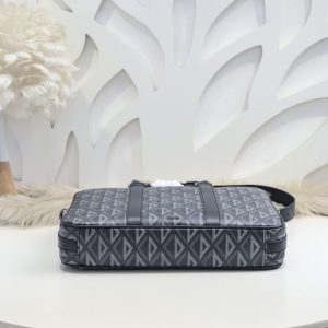 Replica Dior Zipped Briefcase Grey - 1:1 designer replica handbag