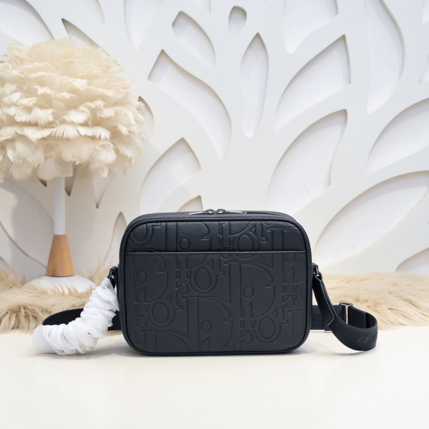 Replica Dior Rider Zipped Messenger Bag Black - elite superclone designer purse