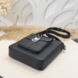 Replica Dior Saddle Shopping Tote Black - high-quality designer bag clone