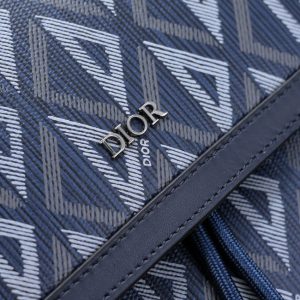 Replica DIOR Hit The Road Backpack Blue Diamond - top-rated replica designer bag