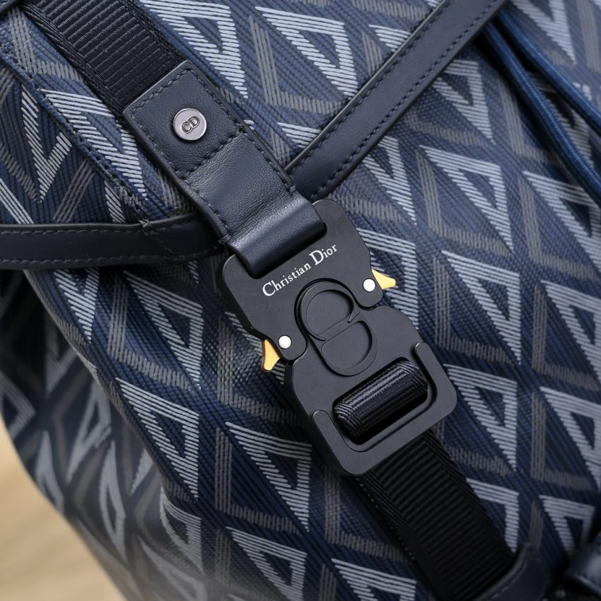 Replica DIOR Hit The Road Backpack Blue Diamond - 1:1 designer replica handbag