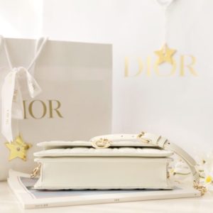 Replica My Dior Top Handle Bag White - realistic designer-inspired fake bag