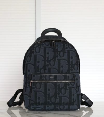 Replica Dior Rider Backpack Black - top-tier luxury replica shoulder bag